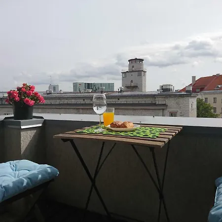 Apartment Center Raua With Balcony Tallinn